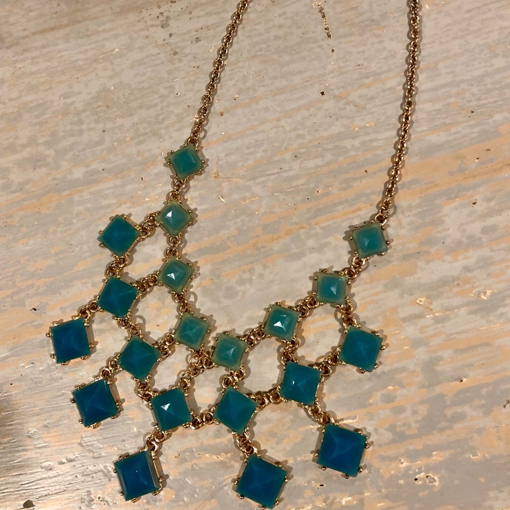 Blue Statement Necklace